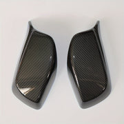 Оболочка зеркала заднего вида ярко-черного цвета с узором из углеродного волокна для 5 серии E60/E61