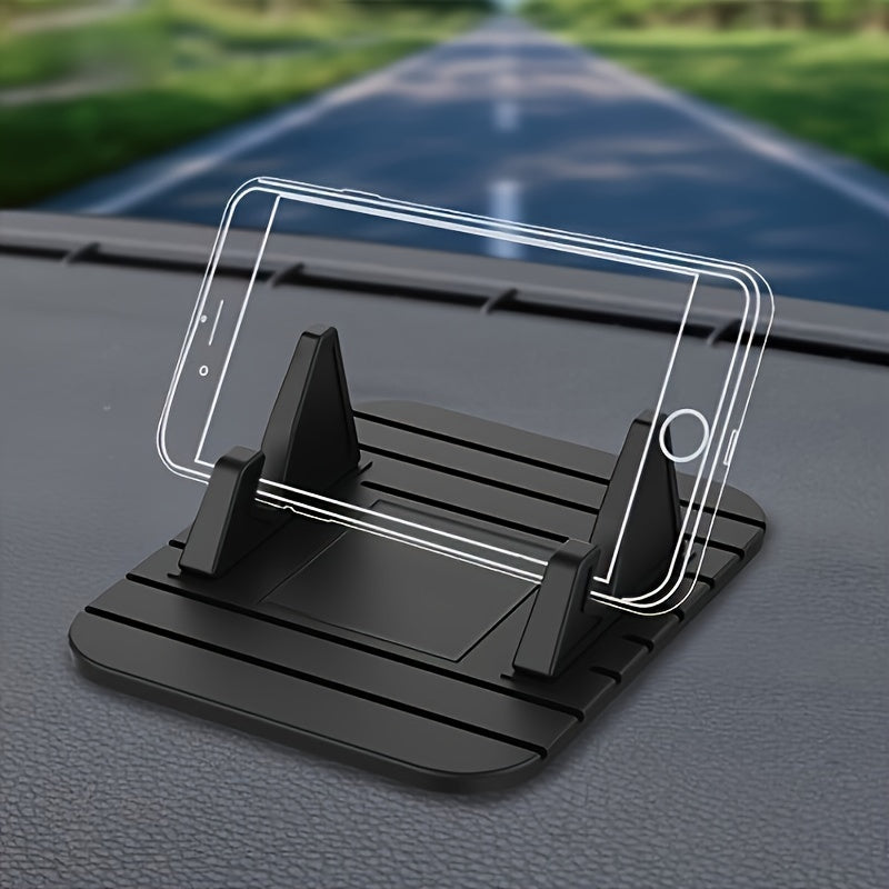 Universal Silicone Phone Holder for Car Dashboard Non-Slip Multi-Angle Mount