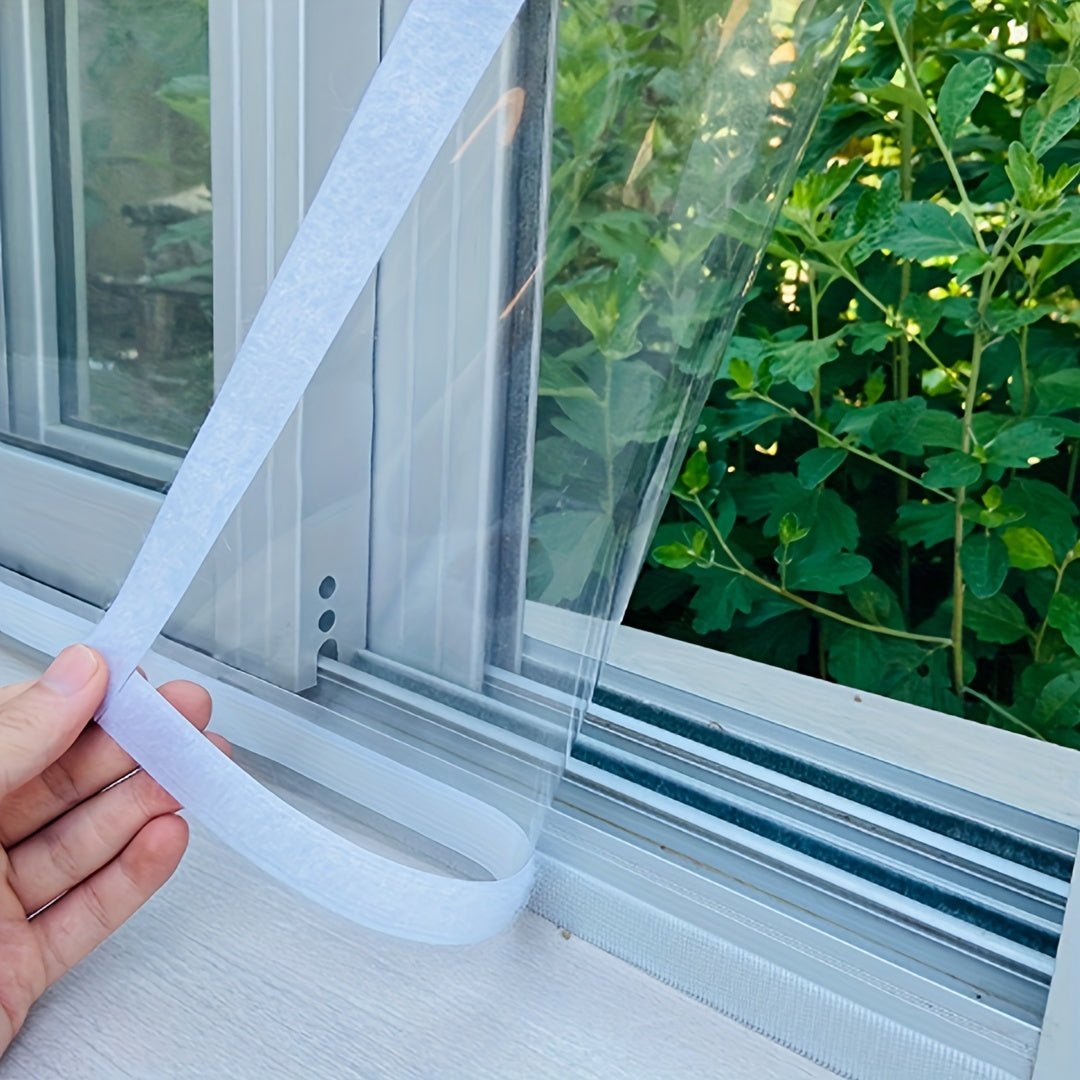 Thermal Insulation Window Film Windproof Rain-Resistant High Clarity Easy Installation