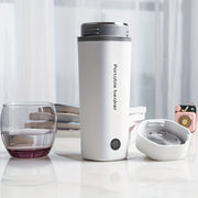 Portable Electric Kettle 304 Stainless Steel Compact Travel and Home Use