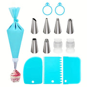 Set of 14 Cake Embossing Tools for Baking and Cake Decorating