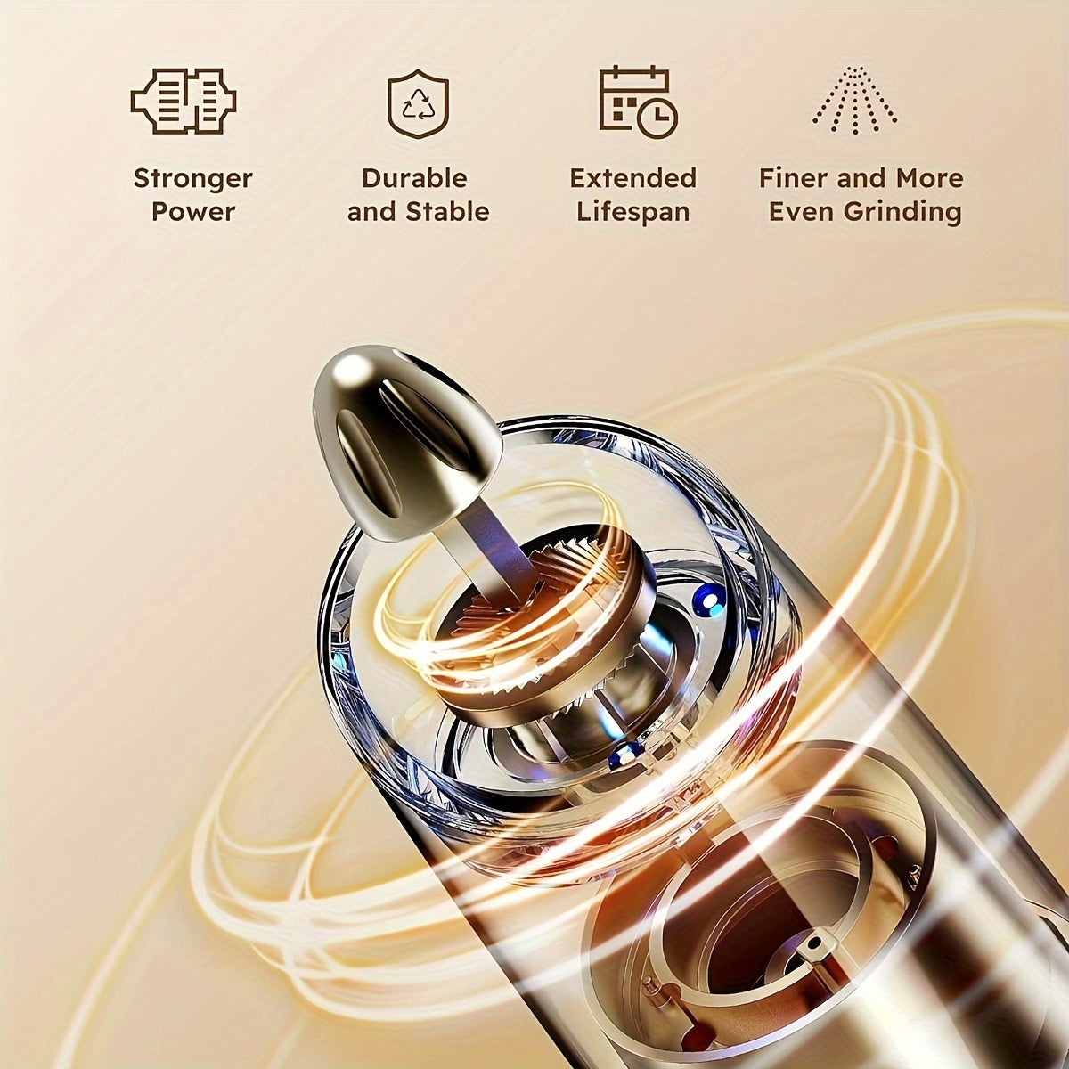 2 ta Elektr Tuz va Qora Murch Qaychi - USB orqali zaryadlanadigan, Type-C zaryadlovchi, Og'irlik sensorli sozlanadigan ziravorlar maydalagich - Oshxona va ovqatlanish uchun ideal