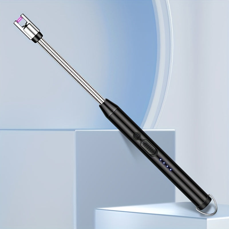 Rechargeable USB Electric Lighter Flameless Windproof for Gas Stove