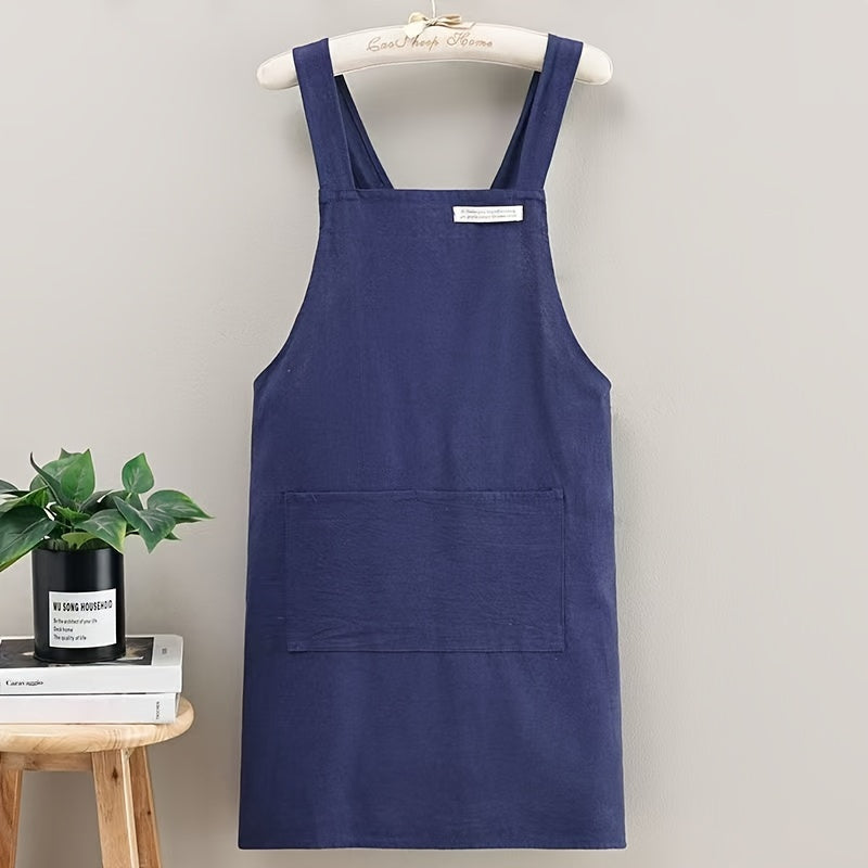 Unisex Canvas Apron Without Tie Straps 100% Woven Canvas 175gsm