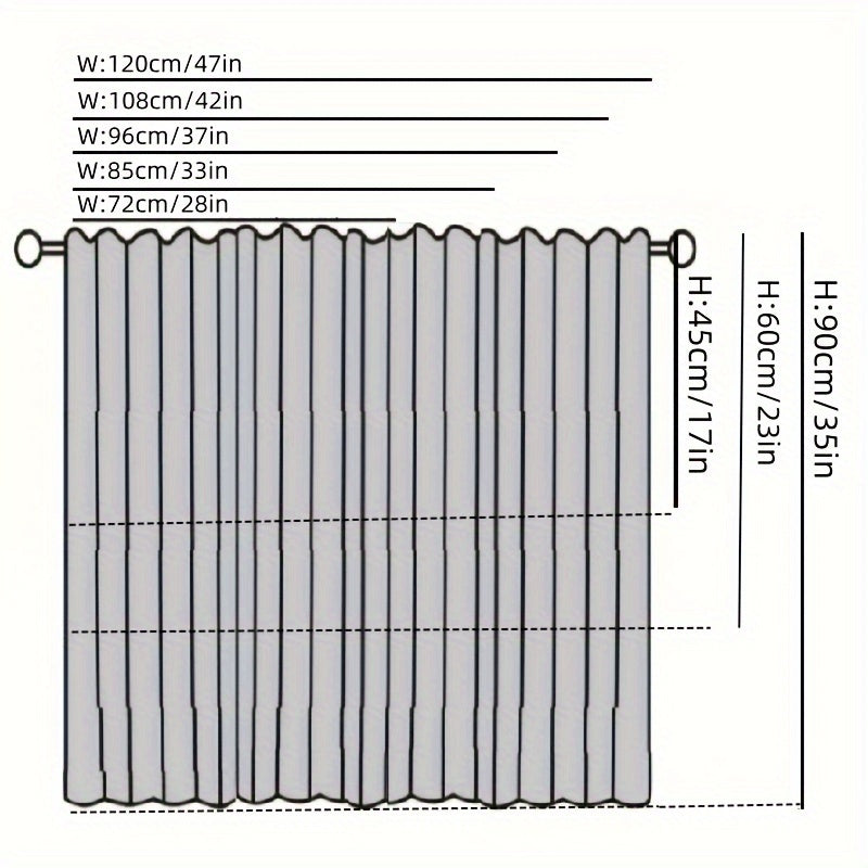 Davlat uslubidagi oq ipli yarim pardoz eshik yoki deraza uchun, yashash xonasi va oshxona uchun dekor