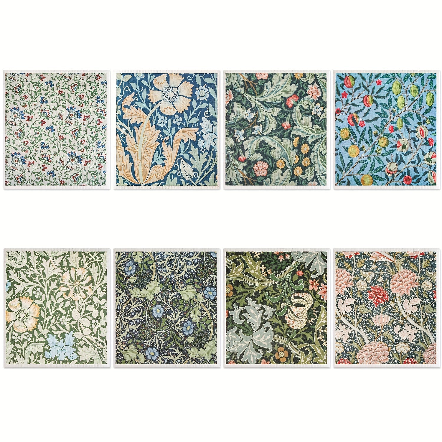 Set of 4, 8, or 16 Reusable Swedish Dishcloths for Kitchen Absorbent Cleaning