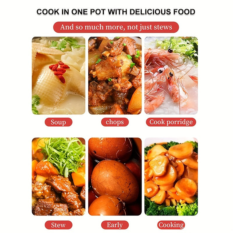 Enamel Micro-Pressure Cooker Set 1 Piece Induction Compatible No Electricity