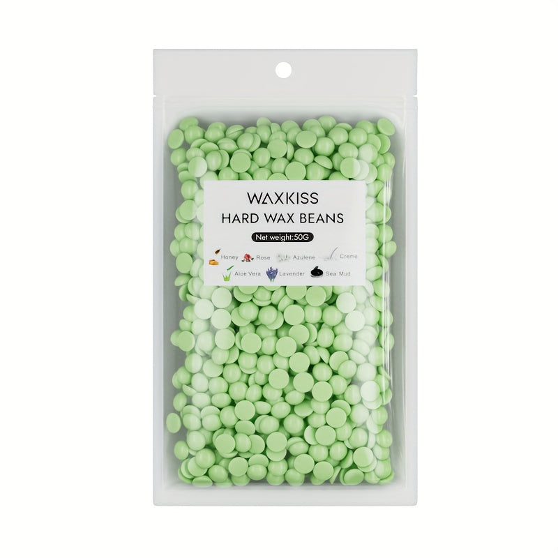 Bolsa de recarga de perlas de cera unisex 50g cera dura para depilación multicolor