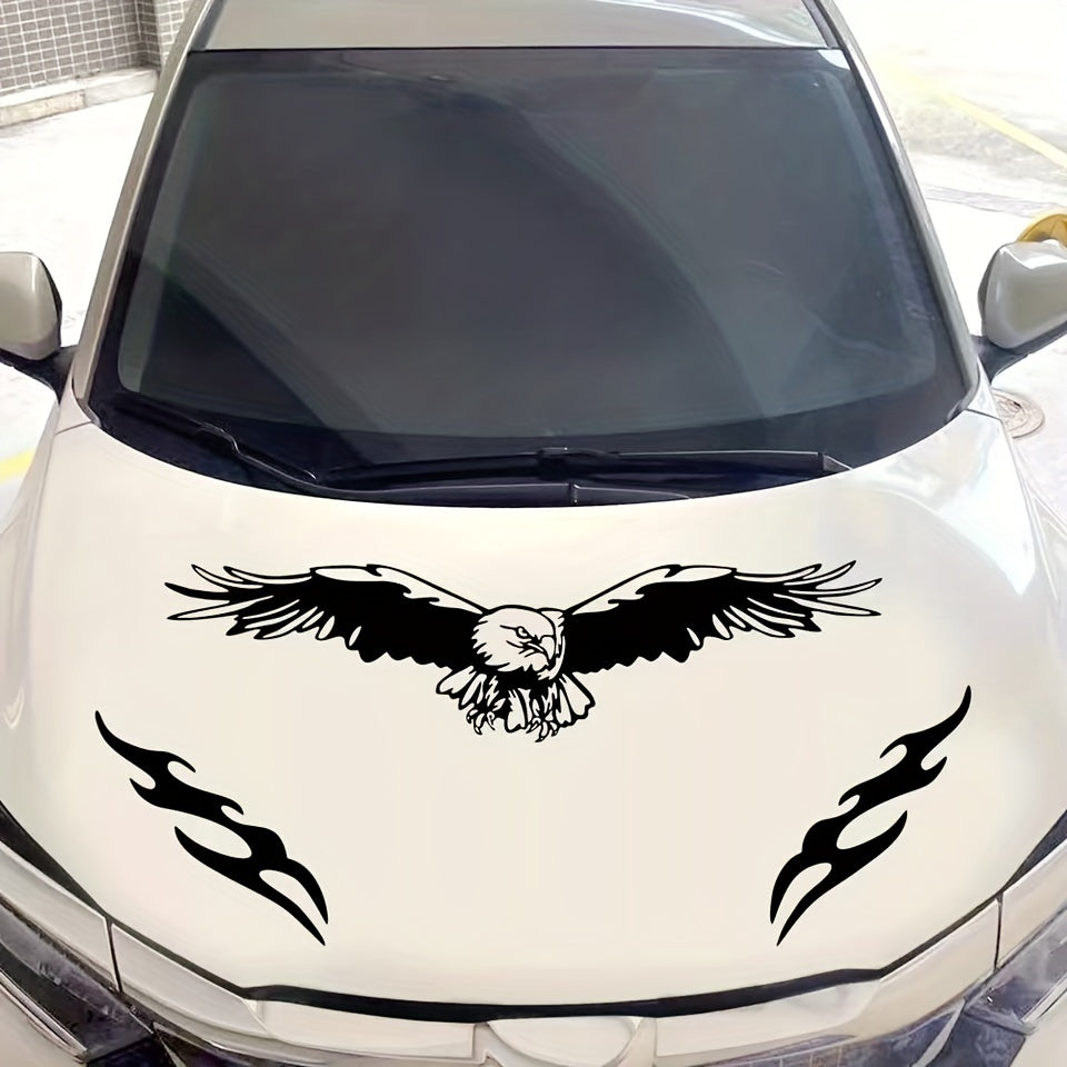 Car Exterior Decoration Cardboard Vinyl Sticker for Engine Hood Side Door