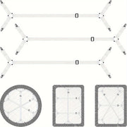 Adjustable Bed Sheet Holder Straps for Twin Queen King Mattresses