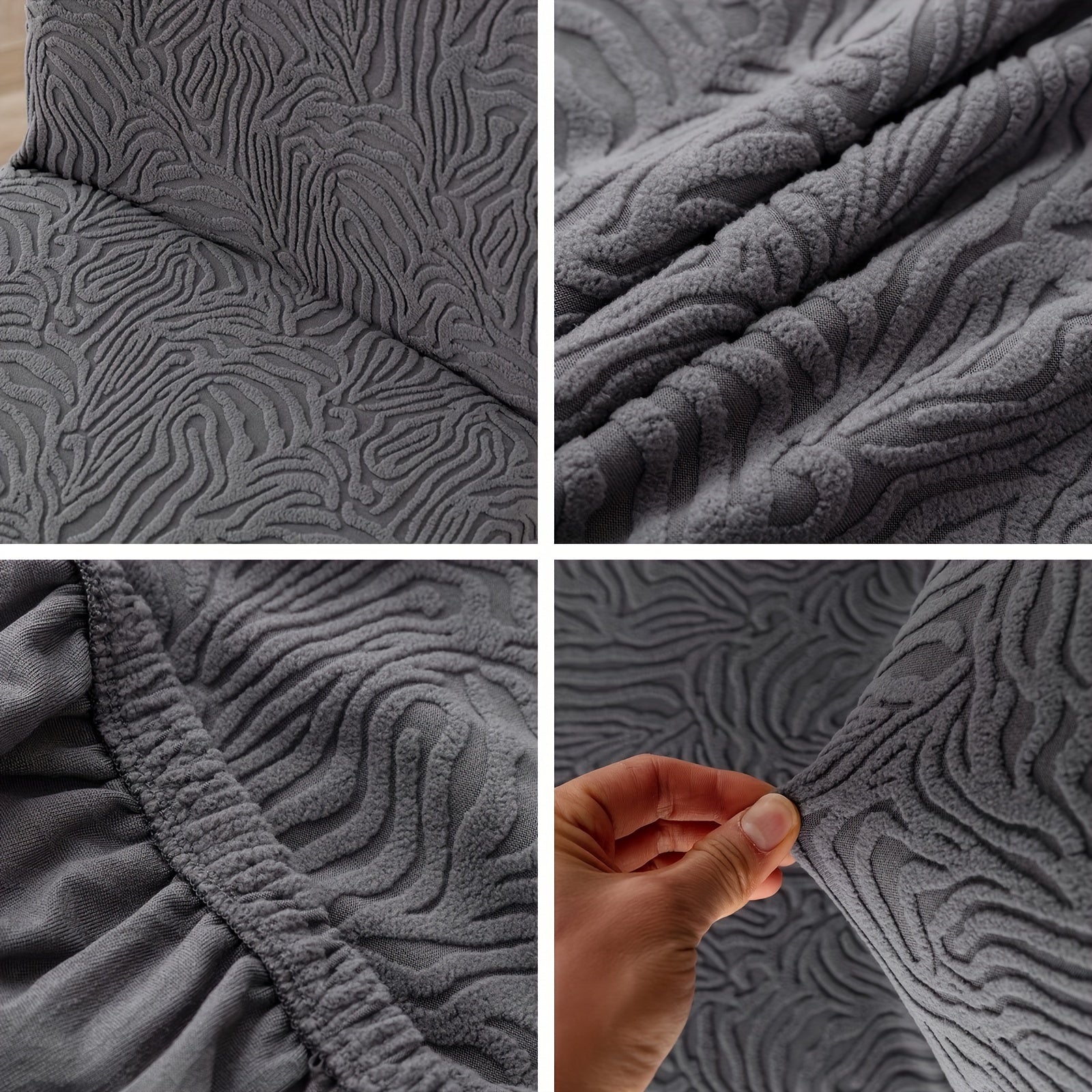 Funda para silla con estampado de leopardo, respaldo medio, ajustable, para todas las estaciones, protección para comedor