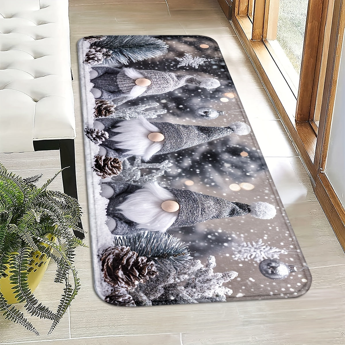 Rojdestvo Dwarf eshigi mato ichki tashqi hammom sovgʻa