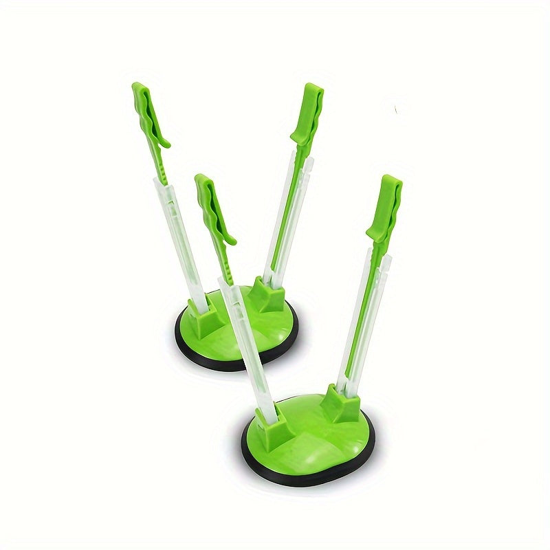 Juego de 2 o 4 soportes ajustables para bolsas, estante para almacenamiento de alimentos en la cocina