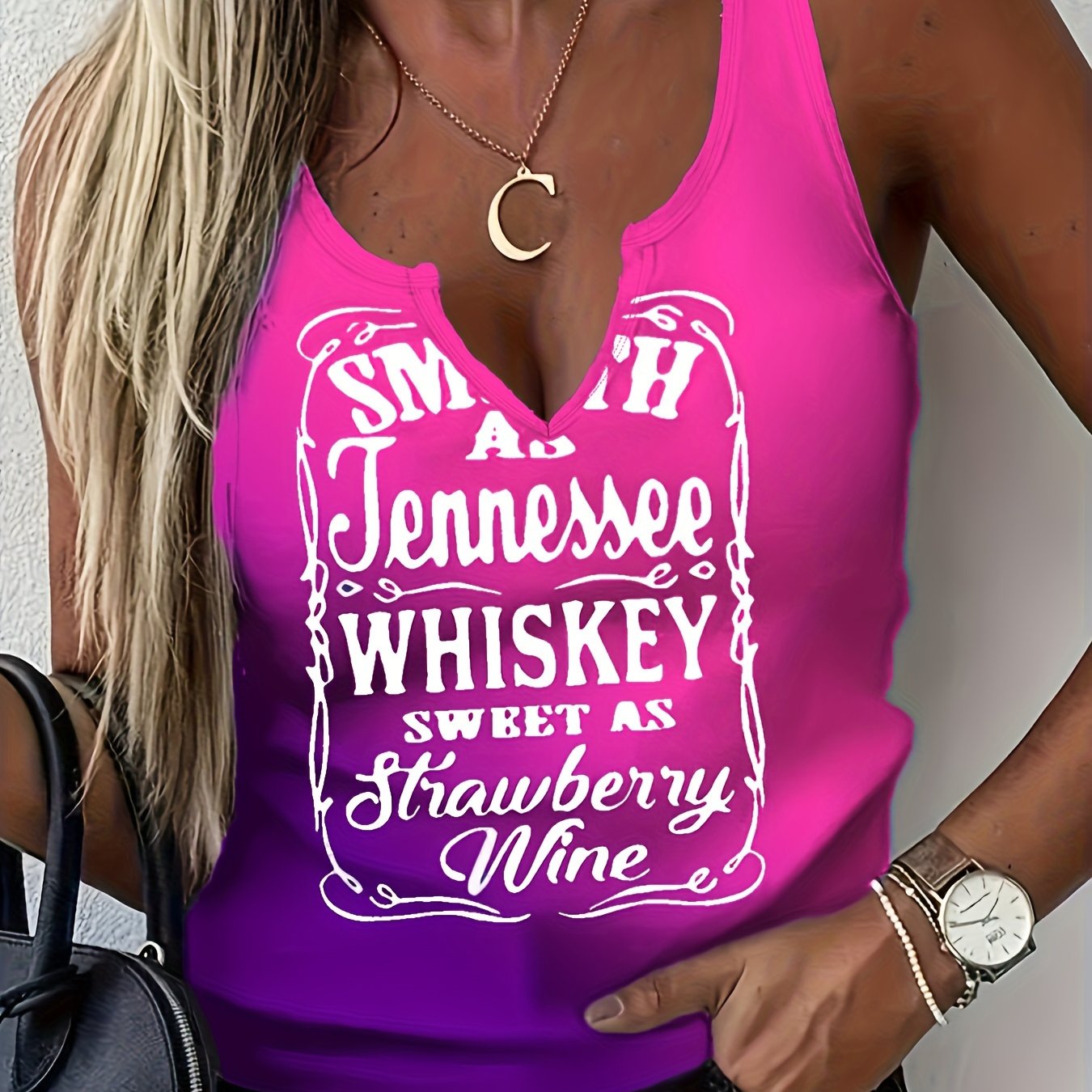 Women's Sleeveless Printed Top Casual Outerwear Lingerie Underwear