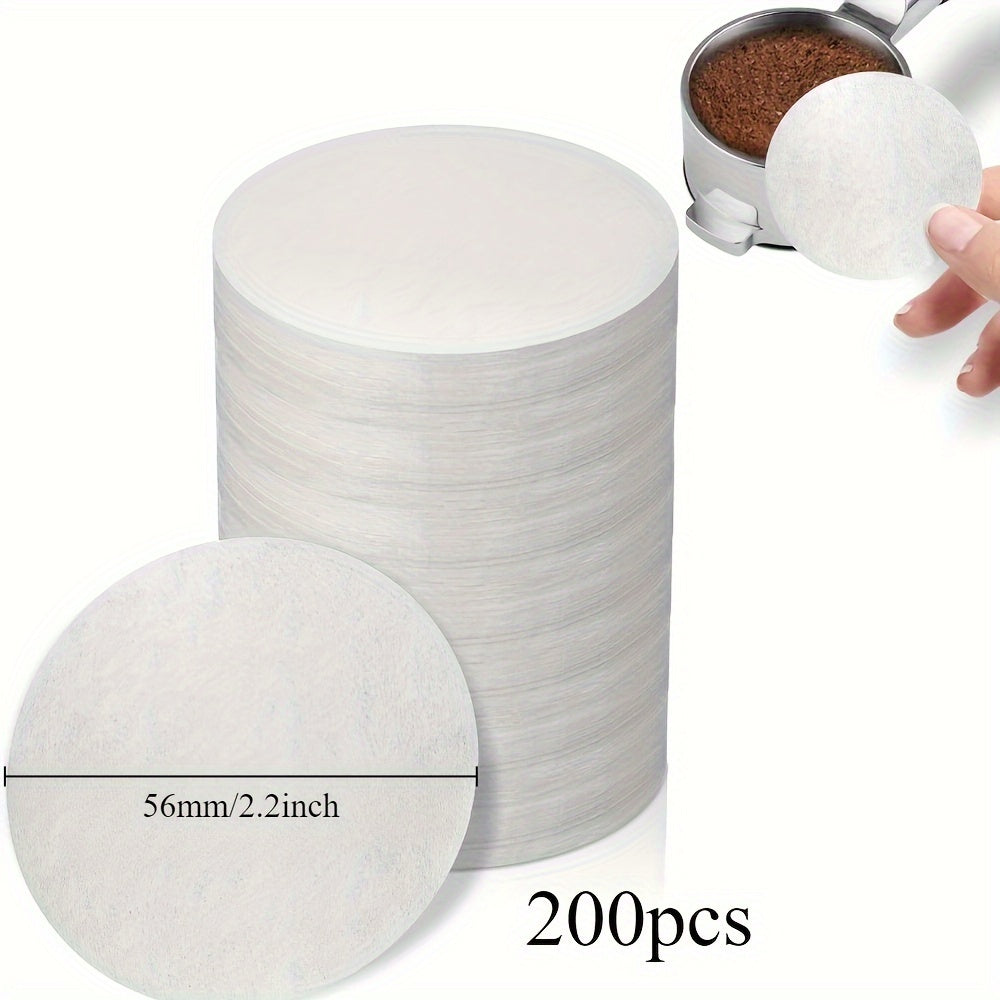 Unisex Espresso Filter Pucks Unbleached 51mm 54mm 56mm 58mm