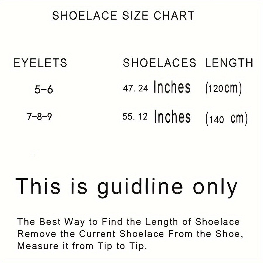 Unisex Flat Shoelaces with Decorative Buckles for Canvas and Sports Shoes