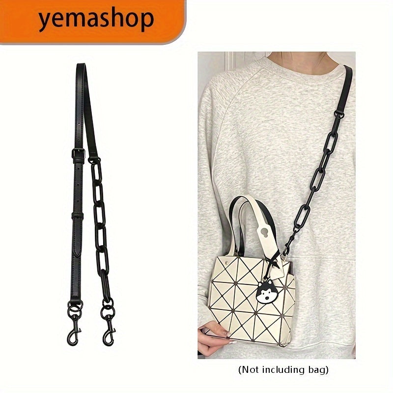 Stylish Handbag Strap Microfiber Resin Adjustable Length for Bag Customization