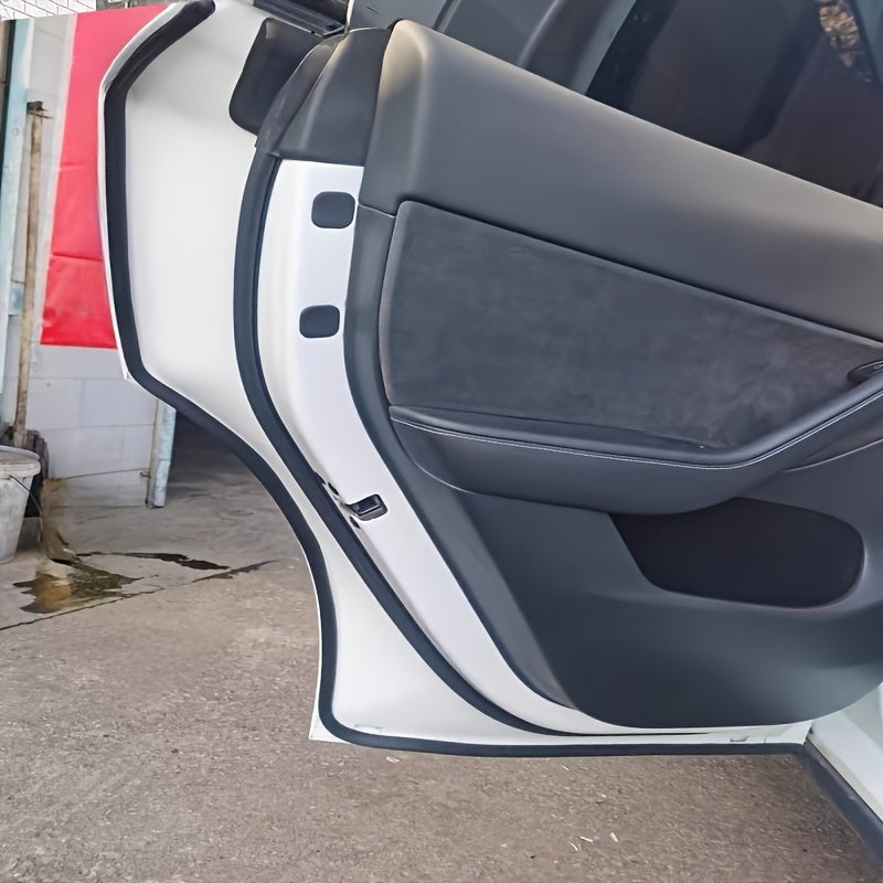 Car Door Seal Strip Rubber Noise Insulation Waterproof Shock Absorption Gasket