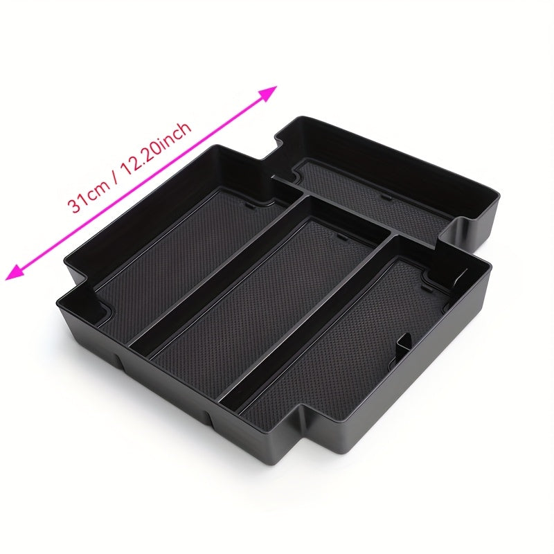 Center Console Storage Tray for SUV Armrest Organizer Internal Accessories