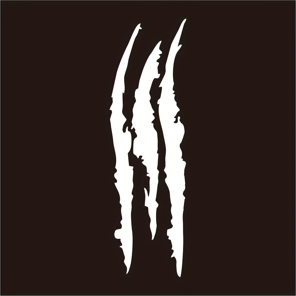 Yorug'likka qarshi vinil avtomobil stikerlari - suv o'tkazmaydigan qora tirnoq belgilari uchun faralar