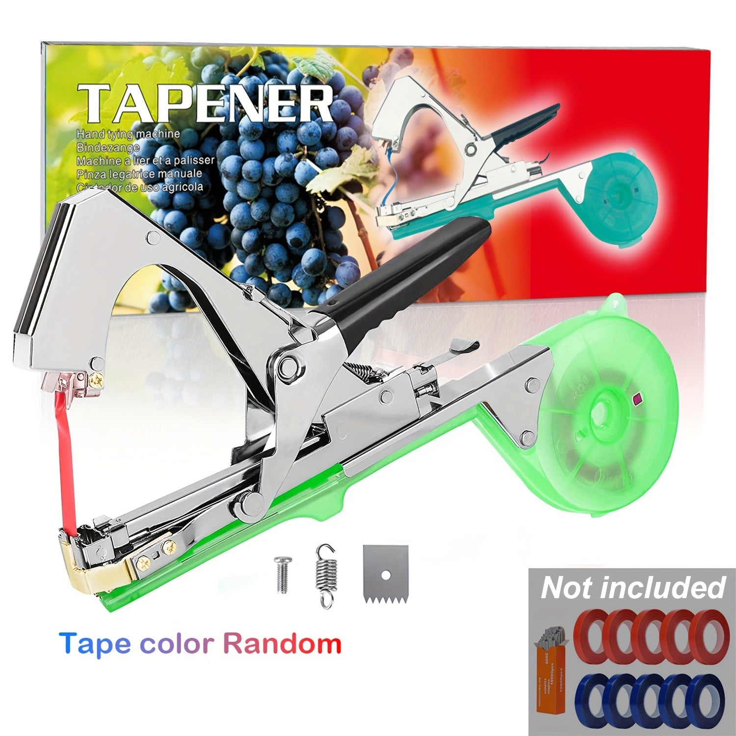 Plant Tying Machine for Grapes Raspberries Tomatoes Vining Vegetables Flowers
