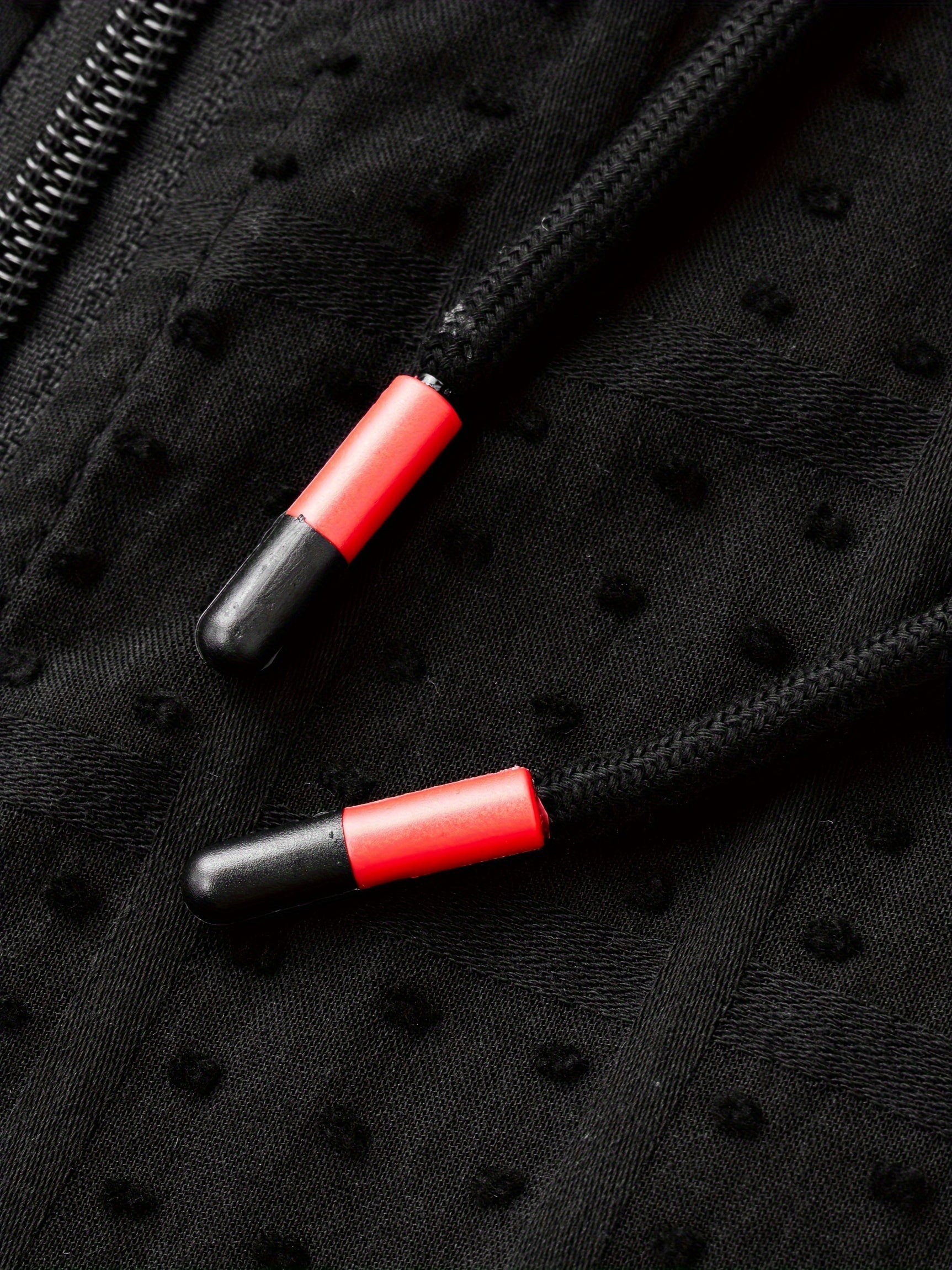 Erkaklar uchun katta o'lchamdagi fermuarlı kapüşonli futbolka, yozgi tasodifiy moda, nafas oladigan paxta