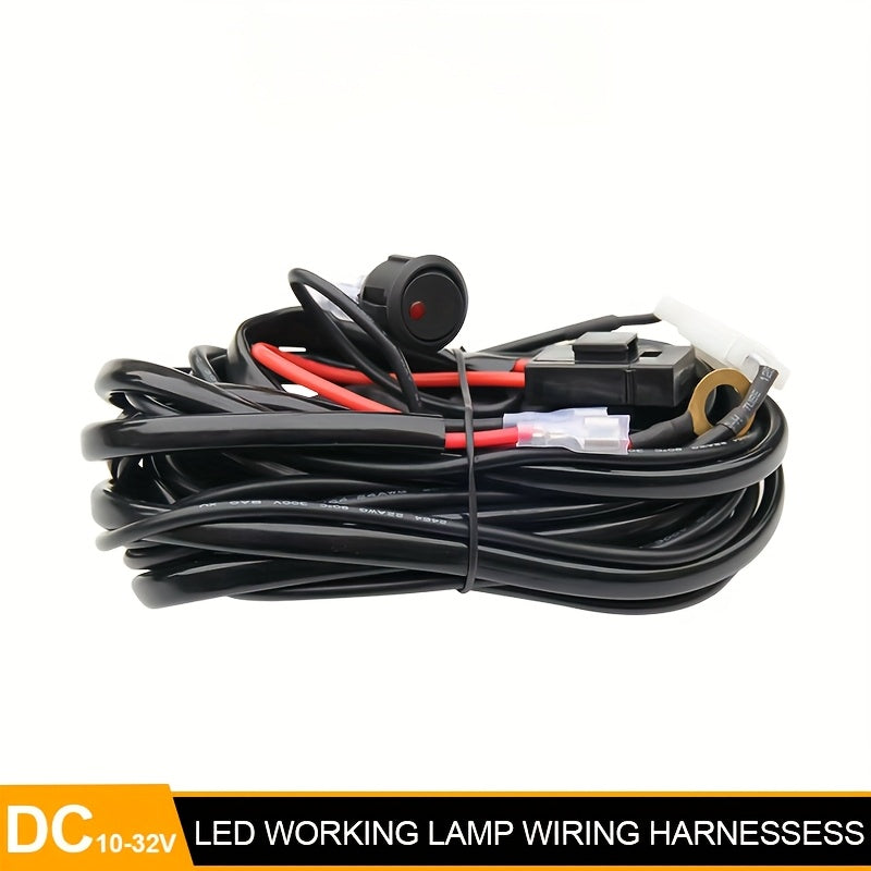 Комплект проводки для светодиодной световой панели 3 метра 300 Вт 16 AWG с выключателем и реле