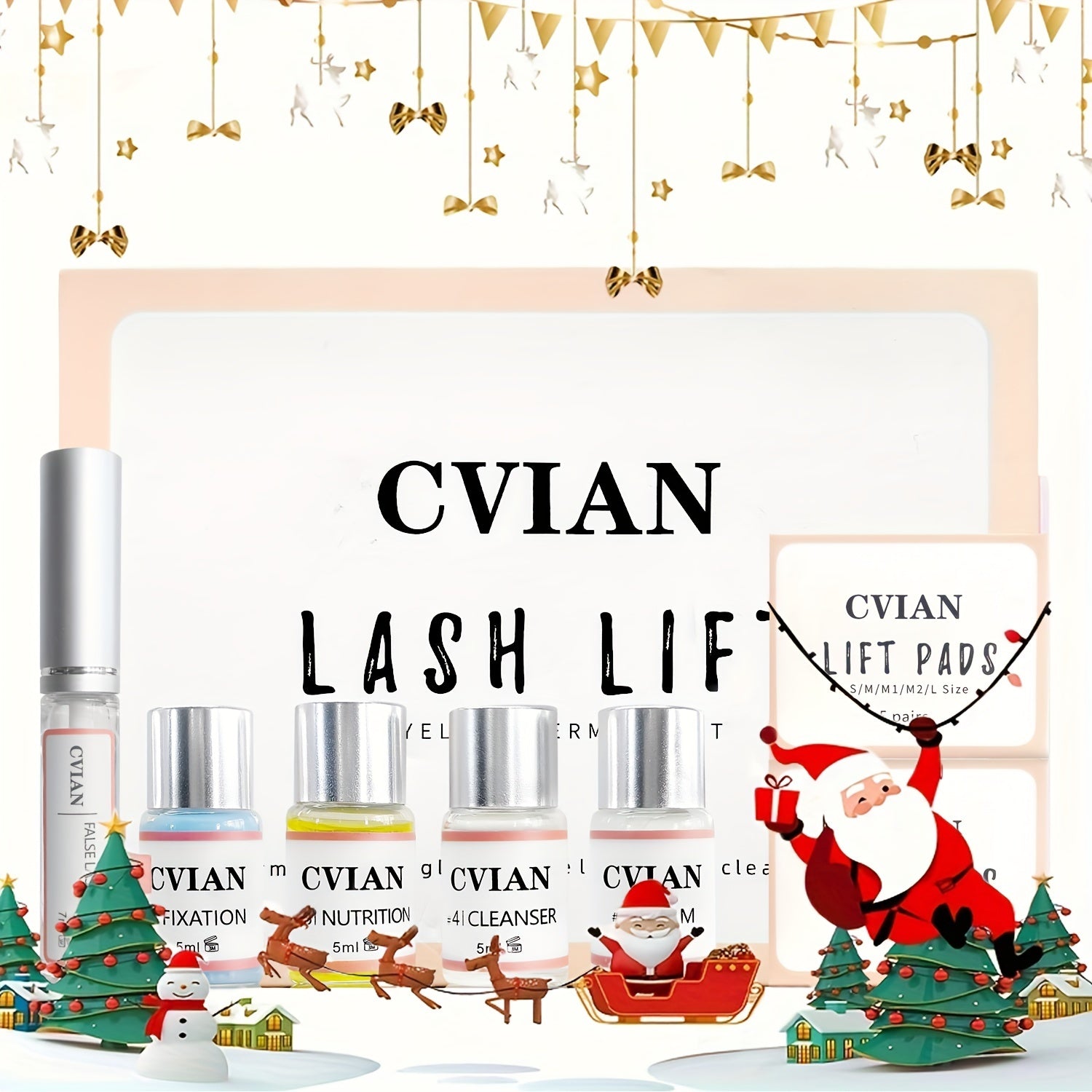 Uzoq muddatli kirpiklarni permalash to'plami, salon sifatida mukammal burilgan kirpiklar uchun, ayollar uchun ideal tug'ilgan kun sovg'asi.