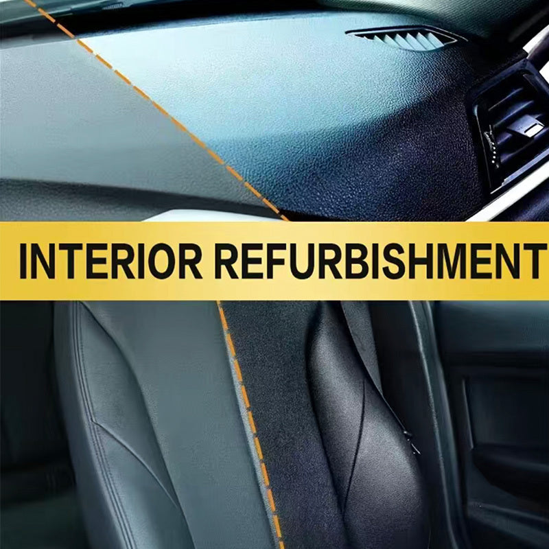 Black Plastic Car Wax and Polishing Kit for Interior and Exterior