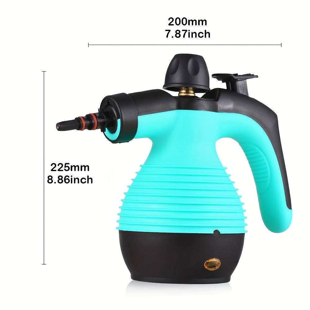 Uy uchun yuqori haroratli bug' tozalagich, qo'l bilan ishlatiladigan oshxona ventilyatori tozalash mashinasi, EU ulagichi bilan.