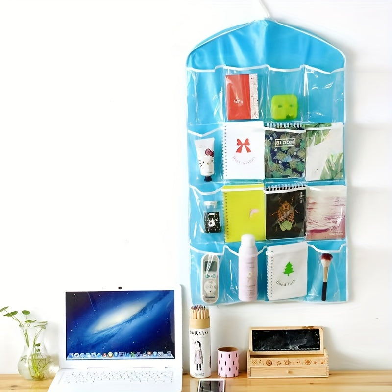 3 ta osma saqlash sumkasi, 16 ta cho'ntak bilan, paypoqlar, ichki kiyimlar va aksessuarlar uchun. Uy tartibi uchun joyni tejovchi shkaf tashkilotchilari.