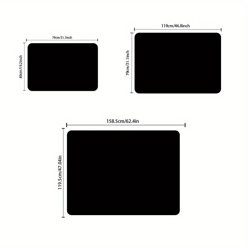 Soccer Training Mat Non-Slip Soft Polyester Indoor Rug for Living Room Bedroom