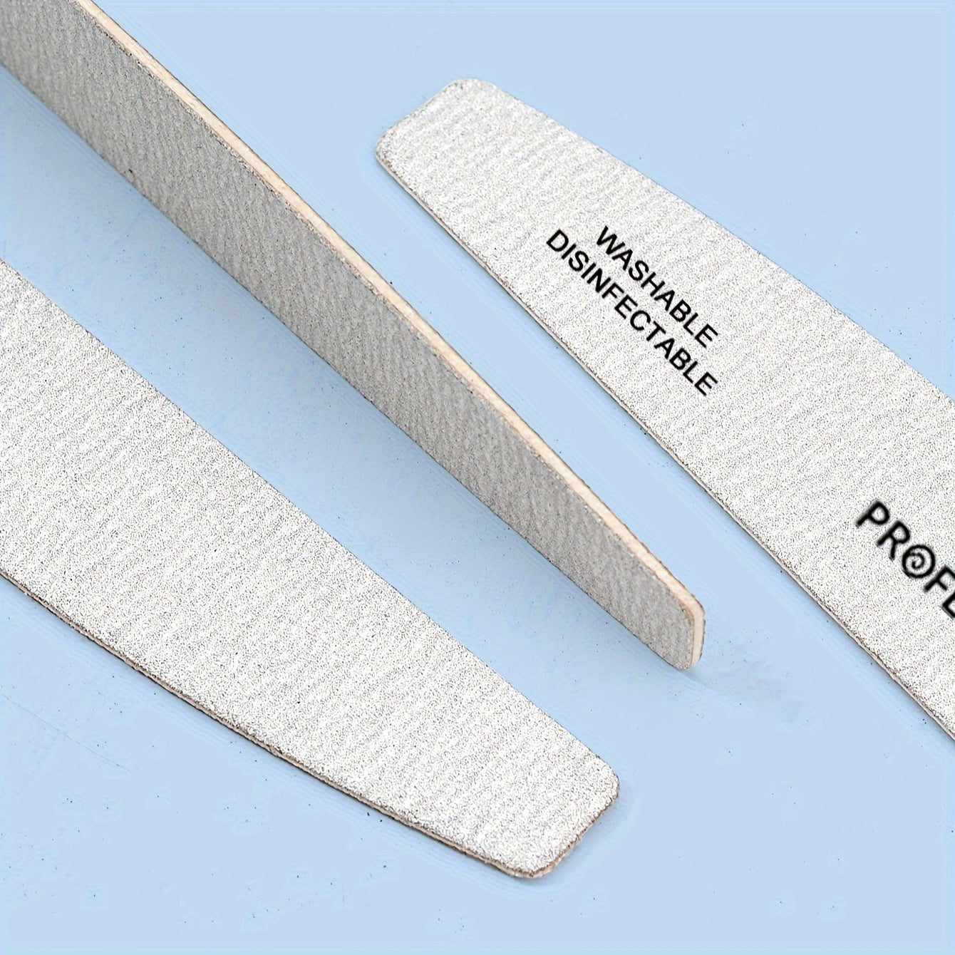 5-Pack Professional Wood Nail Files Buffers Set Coarse Fine Washable