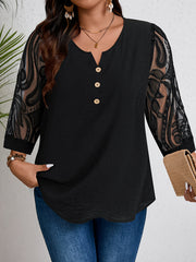 Women's Plus Size Cotton T-Shirt Casual Short Sleeve Top