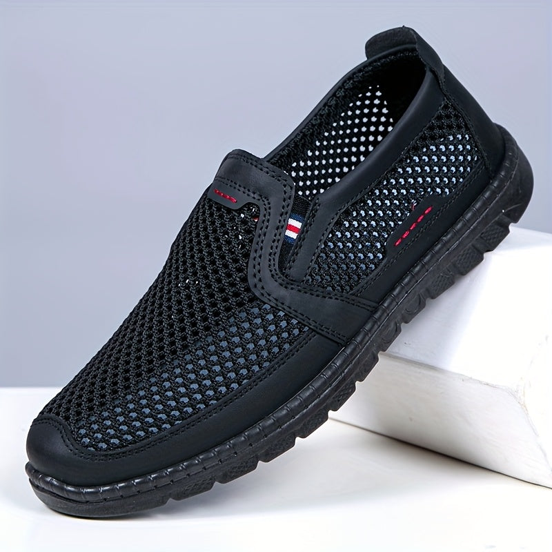 Men's Breathable Non-Slip Casual Slip-On Shoes for Outdoor All Seasons