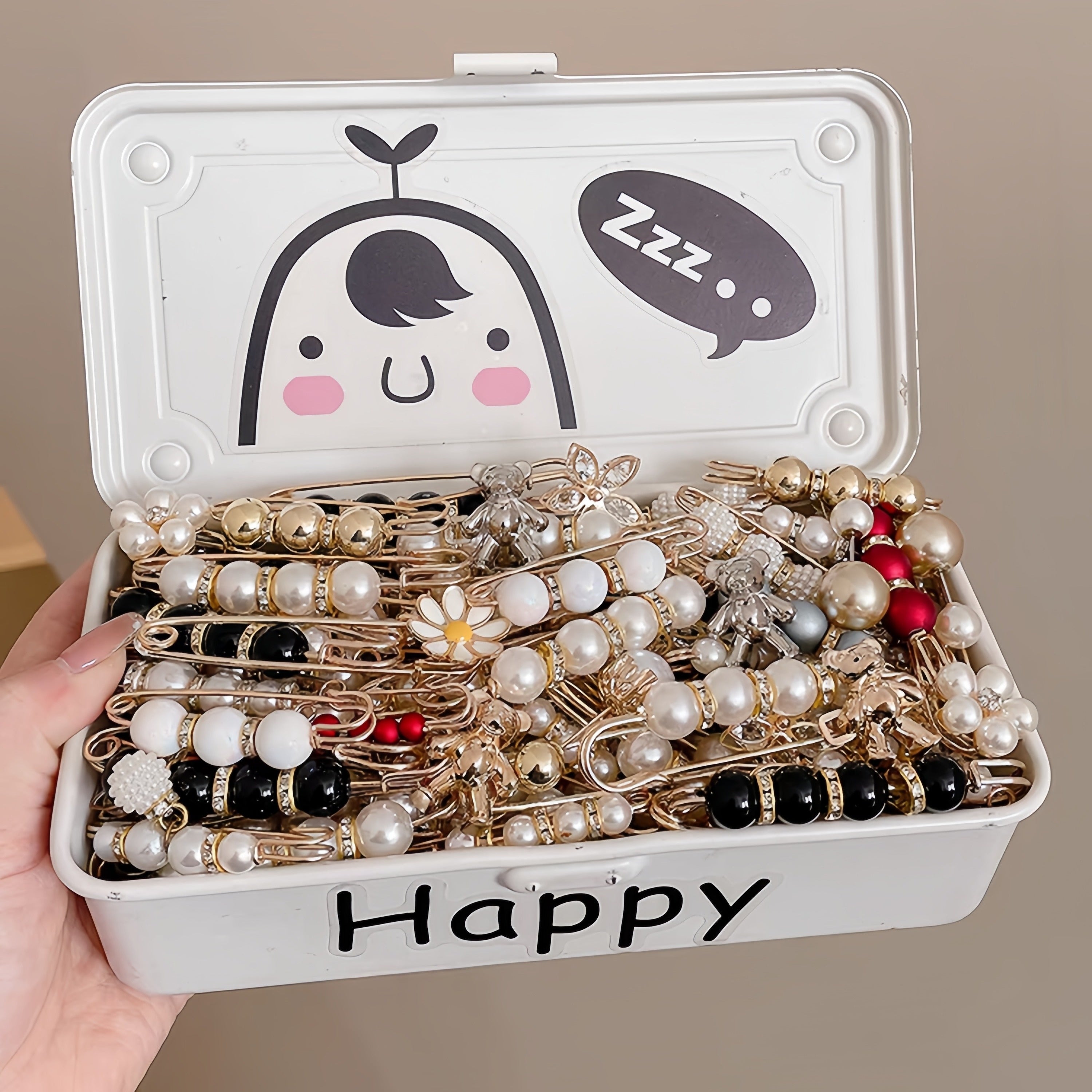 Moslashuvchan faux marjon belbogʻi skrt kliplar, yoritilishga qarshi tokchalar, kiyimlar uchun broshlar, 10 yoki 20 ta to'plam