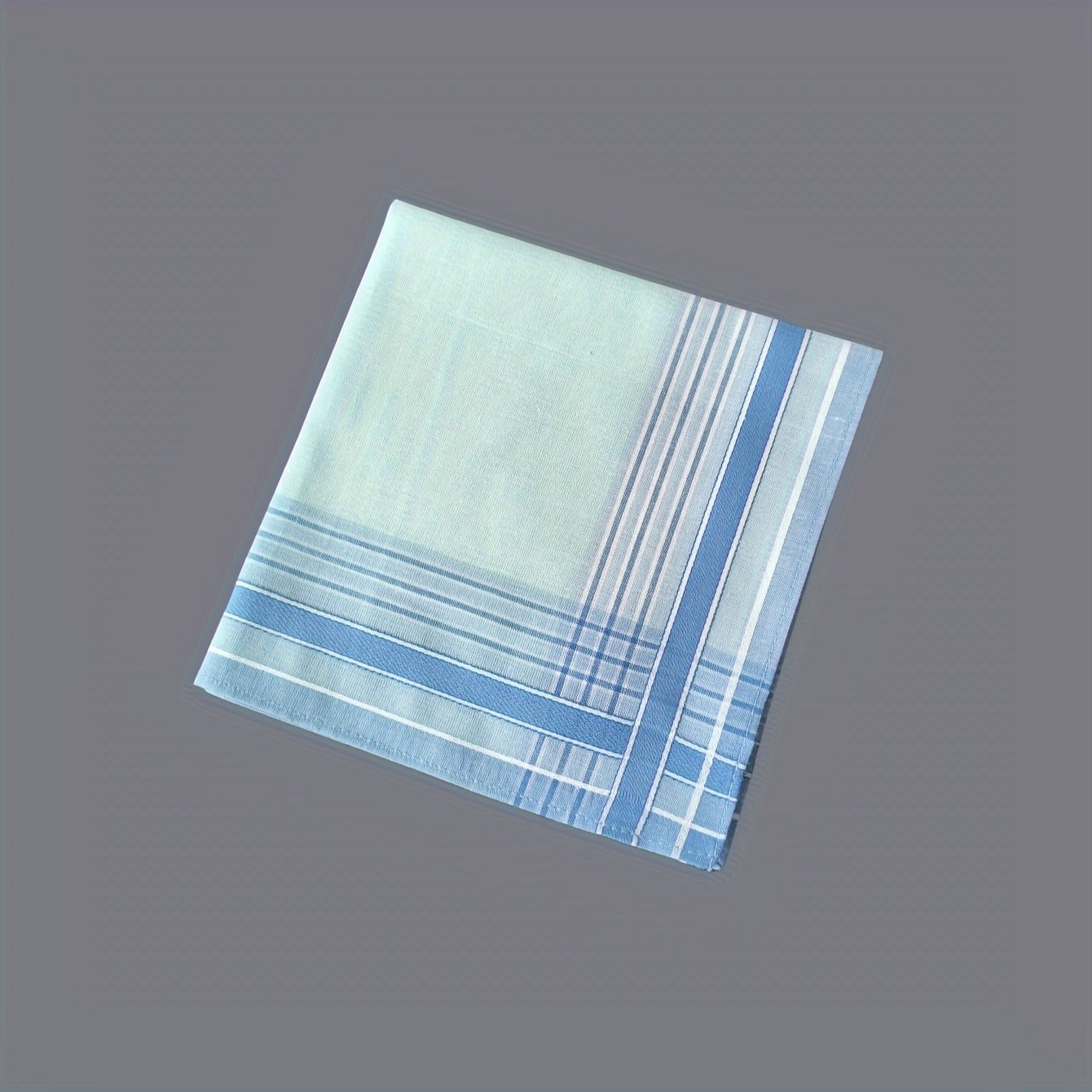 Erkaklar va ayollar uchun chiziqli dizayndagi 6 ta paxta sharf to'plami