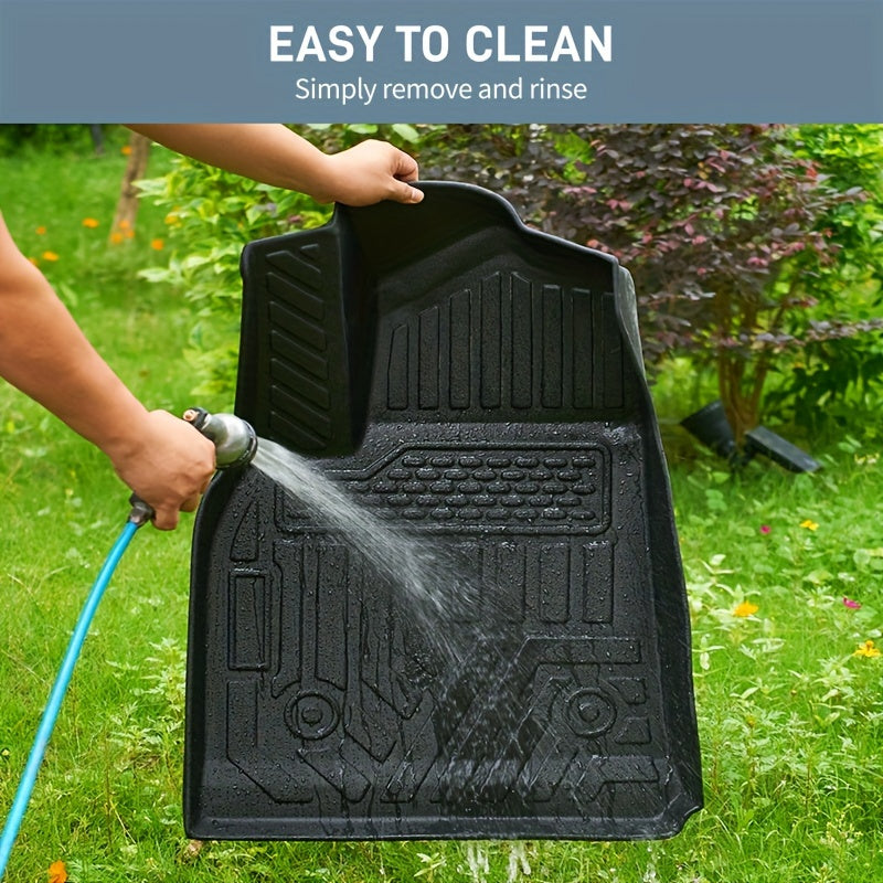 All-Weather Floor Mats for Tesla Model Y Heavy Duty Full Coverage