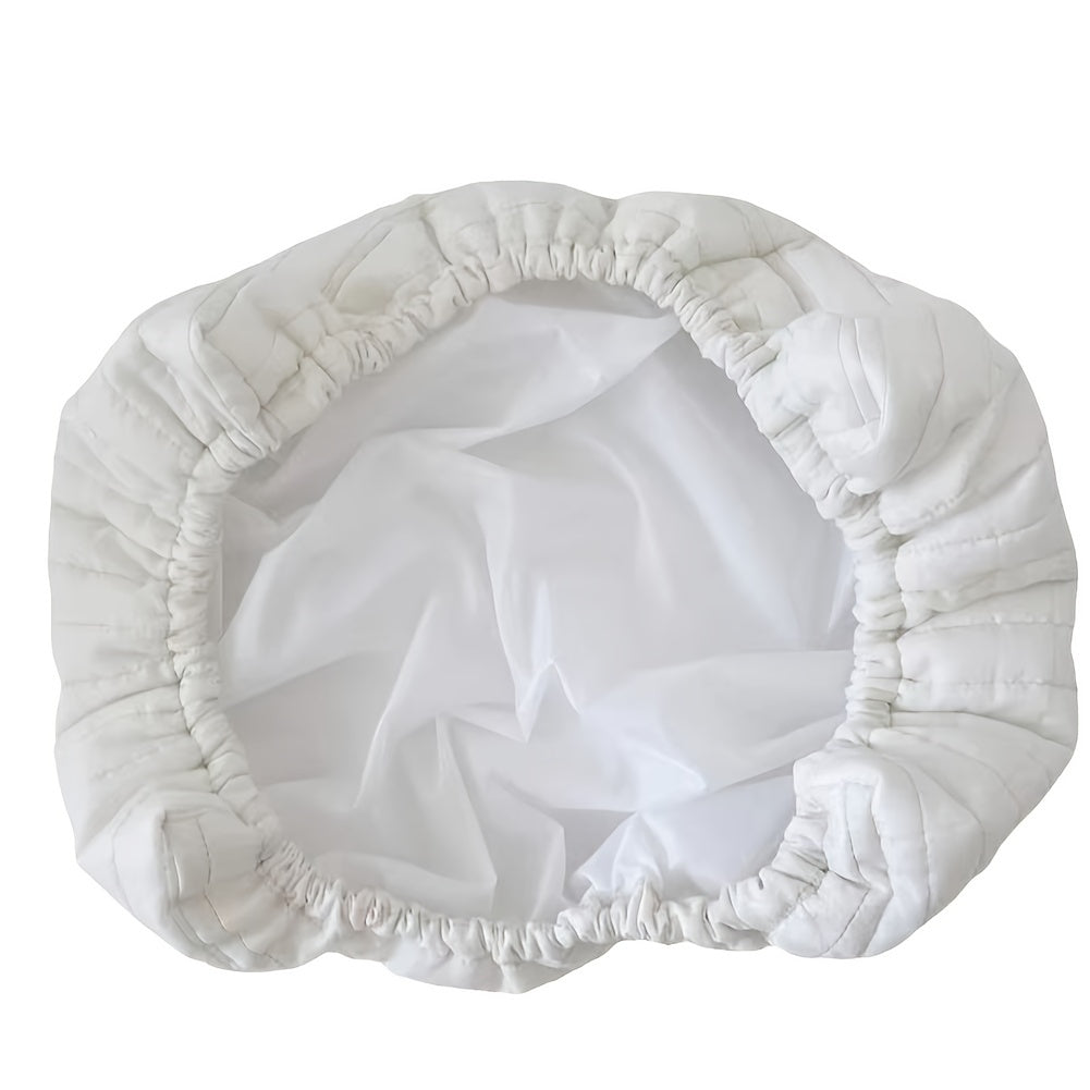 Quilted Air Conditioner Dust Cover with Elastic Fit Indoor Heat Insulation