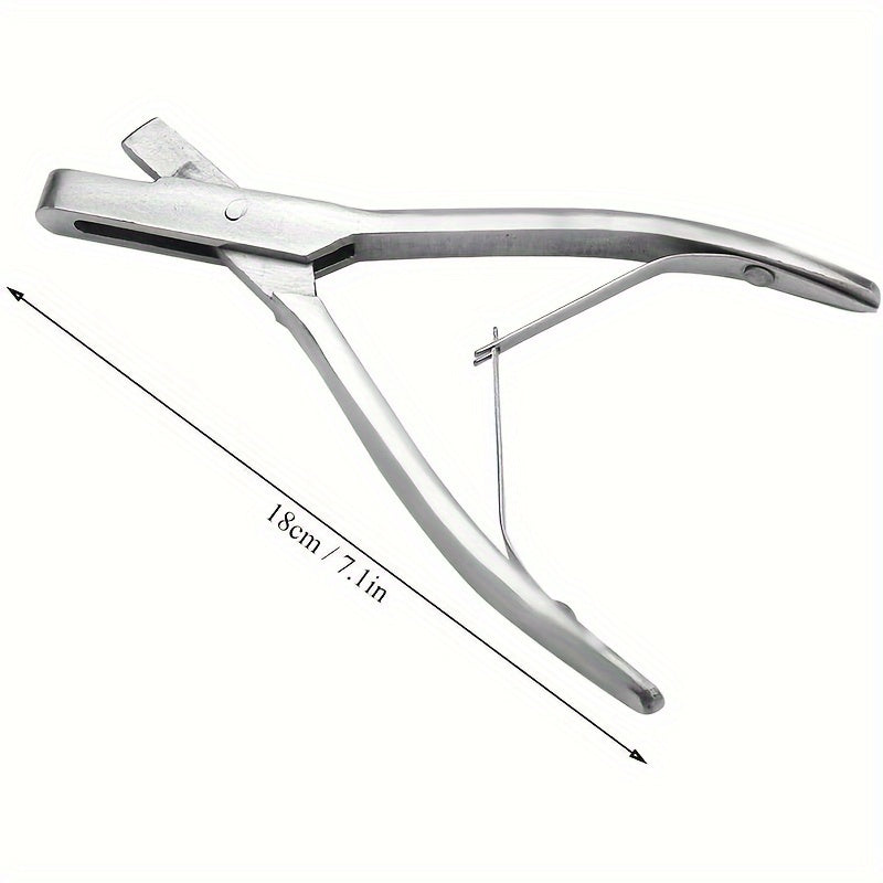 Stainless Steel Ear Tagging Pliers for Livestock Identification and Marking