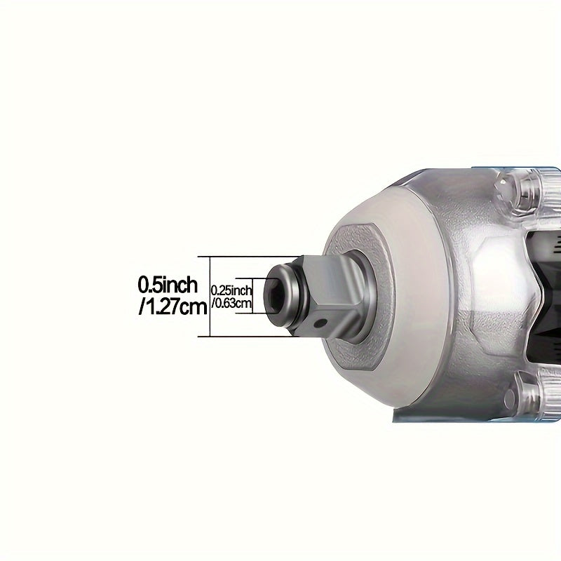 Corded Lithium-Ion Impact Wrench for Auto and Home Repair Plastic Body