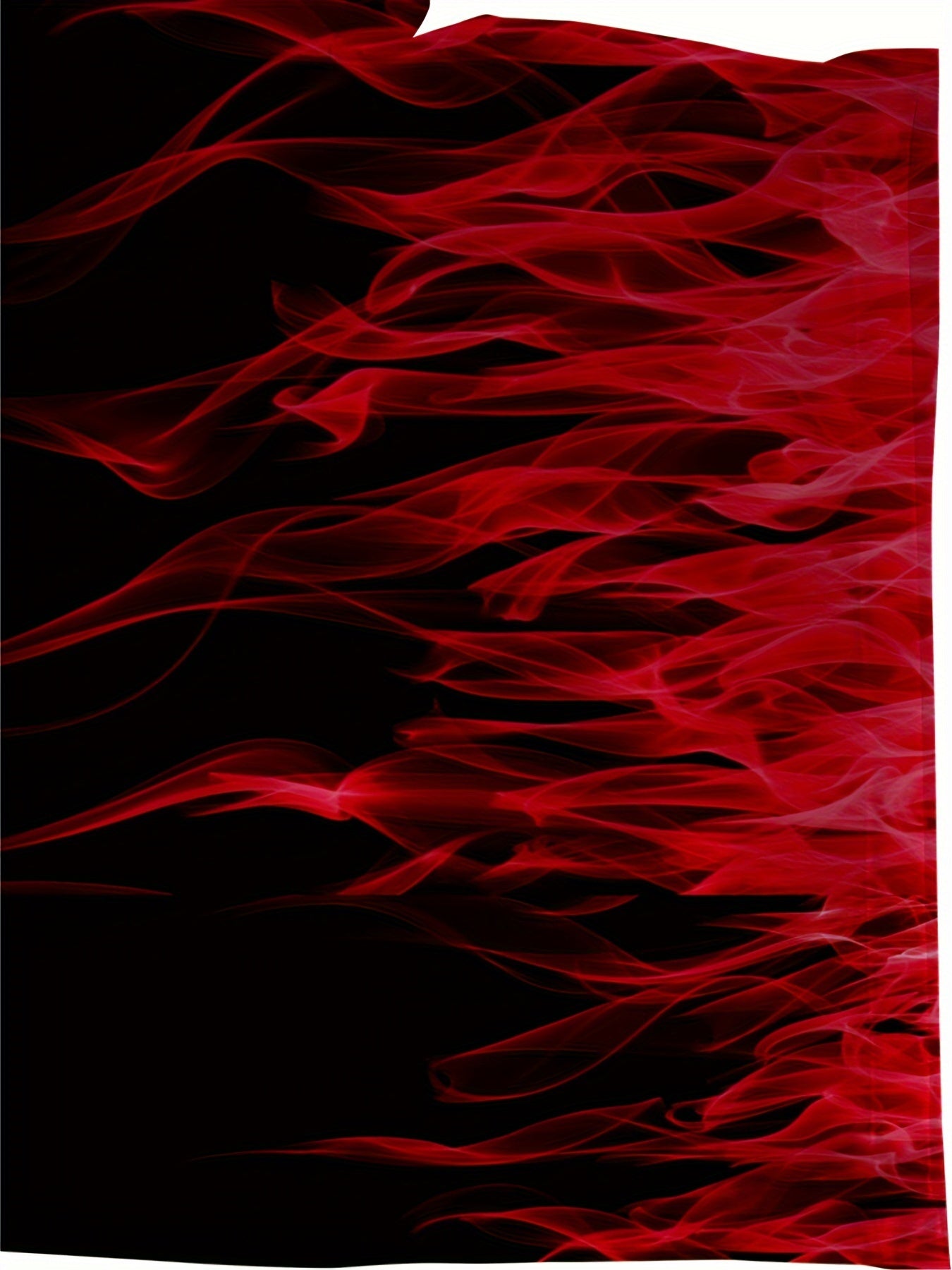 Erkaklar uchun plussiz gradient olov naqshli plyaj shortilari, tortishqichli bel bilan, yoz uchun mukammal.