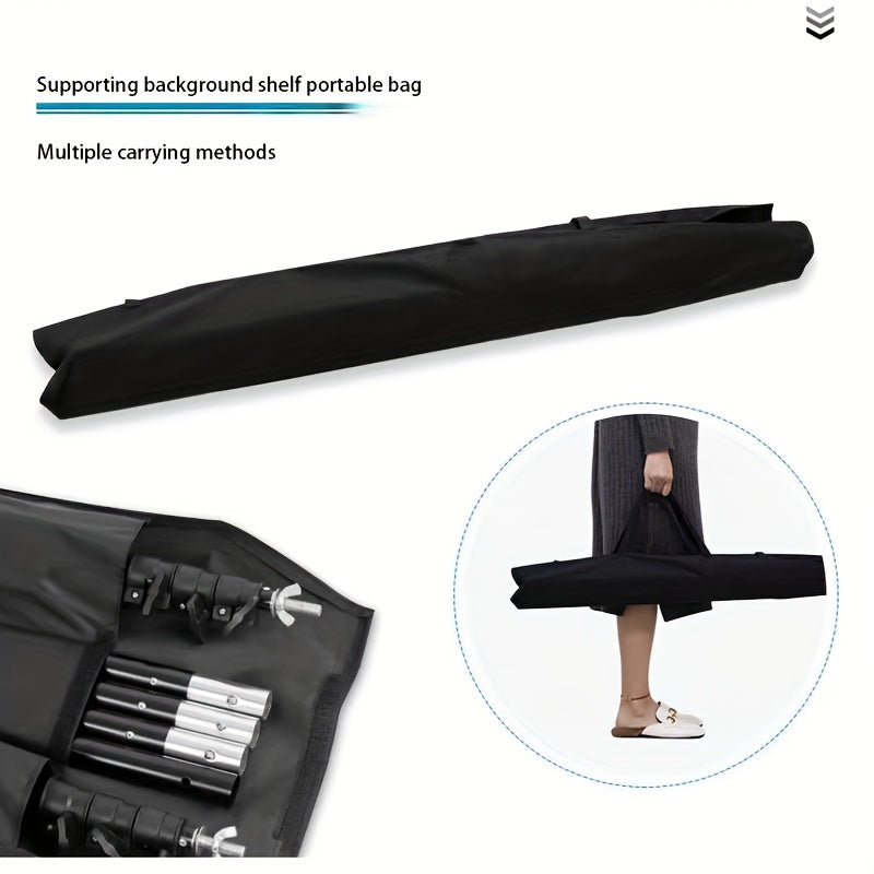 2x2M Iron Photography Studio Backdrop Stand Kit for Photo and Video Sessions