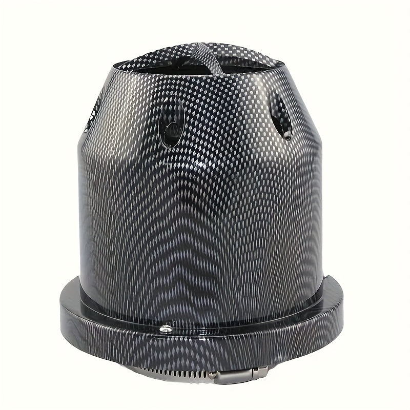Universal Carbon Fiber 3 Inch Car Air Intake Filter High Flow 76mm