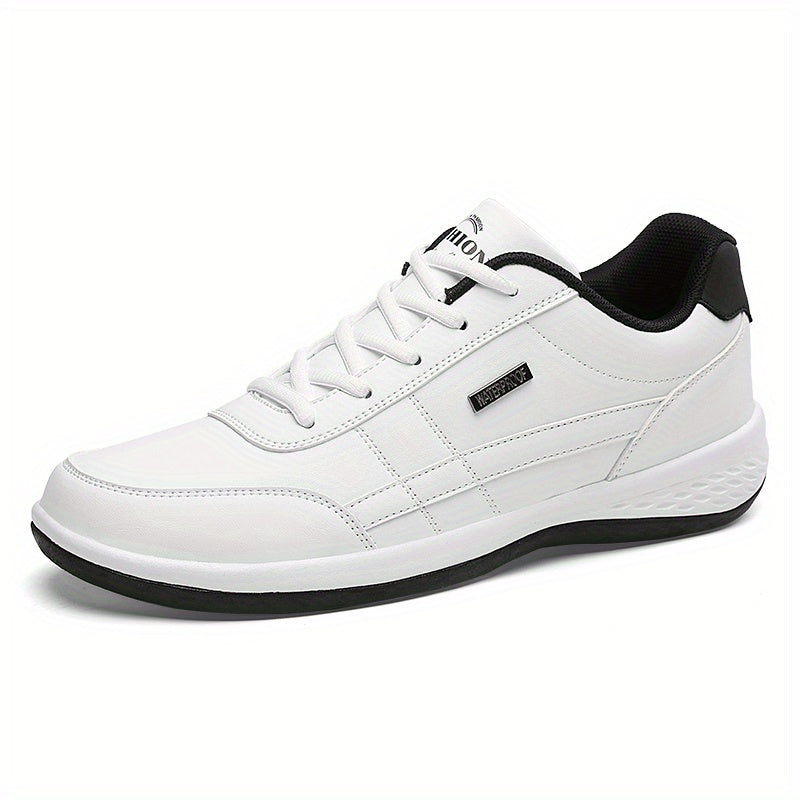 Plus Size Men’s Casual Sneakers Non-Slip Lace-Up Outdoor Shoes EVA Sole