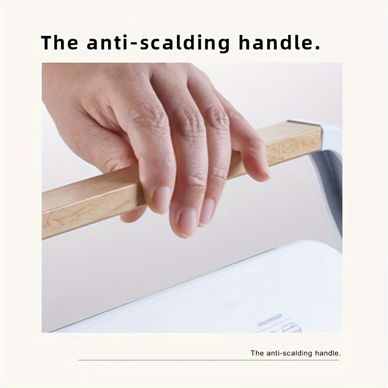 Uy uchun elektr bifshteks griddle, temir korpusli, avtomatik ishlash, 220V-240V, Evropa rozetkasi.