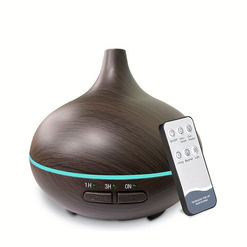 Ultrasonik asosiy yog'li diffuzor 150ml 3 ta taymer bilan avtomatik o'chirish namlatgich