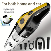 2000mAh batareya va yuqori suvchanlik bilan simsiz qo‘l bilan ishlovchi avtomobil changyutgichi