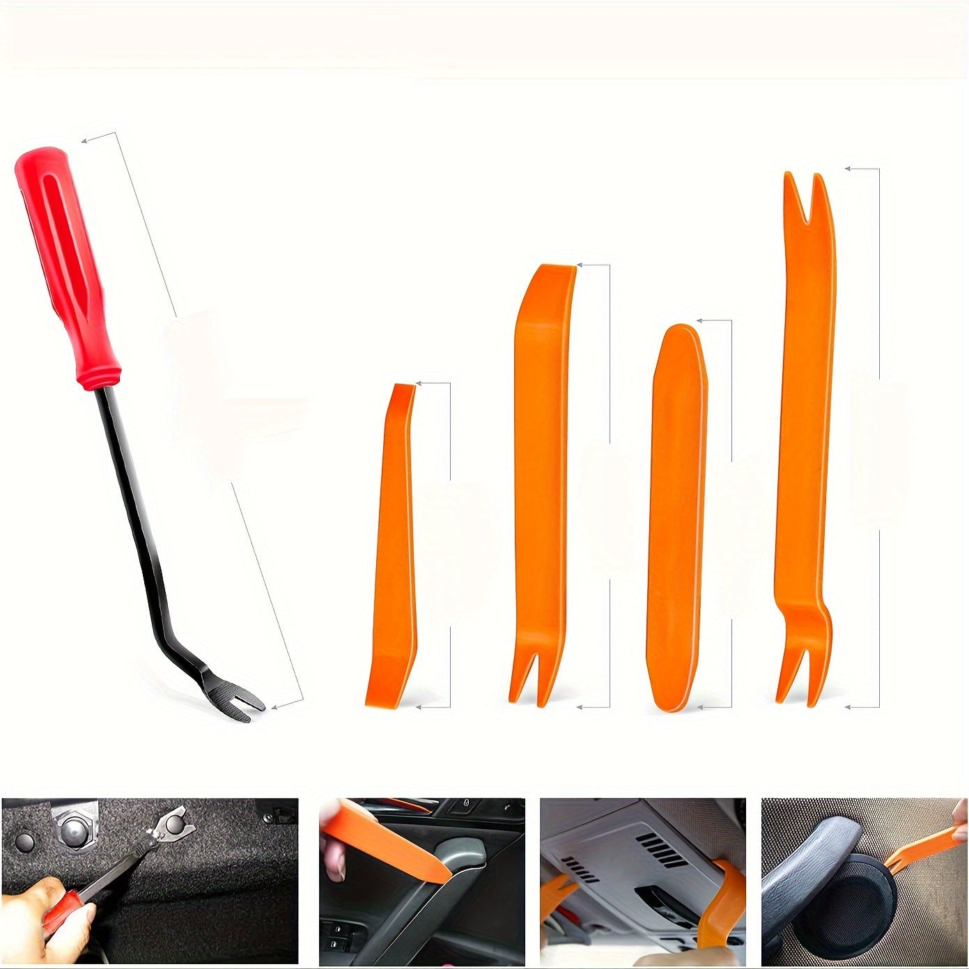 Avtomobil qisqichlari to'plami, nylonga yopishtiriladigan bumpers, rivetlar, loyqa qoplamalar, kabellarni bog'lash uchun