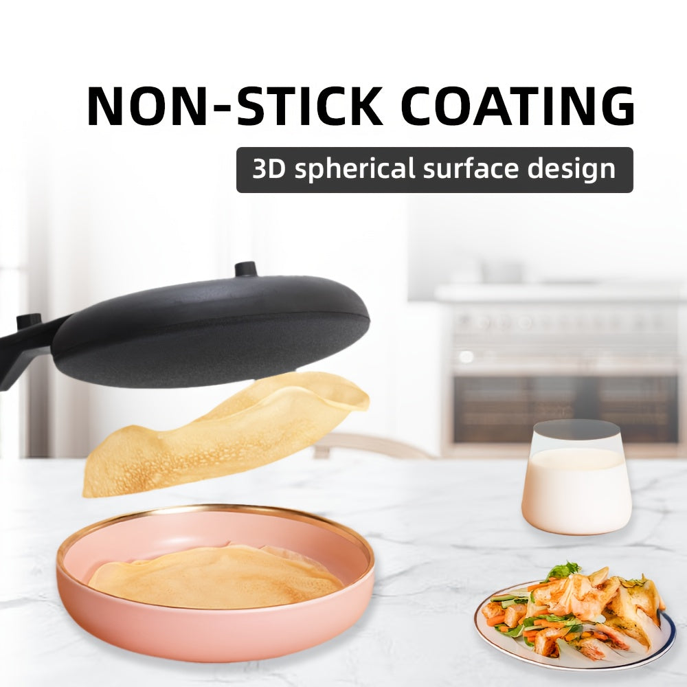 Электрическая сковорода для блинов с антипригарным покрытием, быстро и легко в использовании